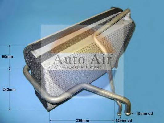 AUTO AIR GLOUCESTER 215609 Випарник, кондиціонер