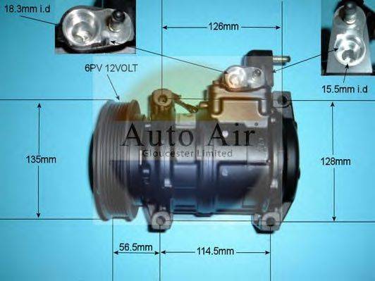 AUTO AIR GLOUCESTER 143040R Компресор, кондиціонер