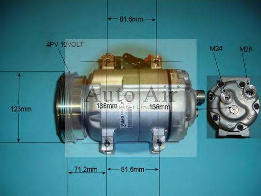 AUTO AIR GLOUCESTER 149688 Компресор, кондиціонер