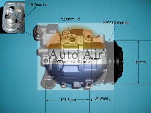 AUTO AIR GLOUCESTER 146200R Компресор, кондиціонер