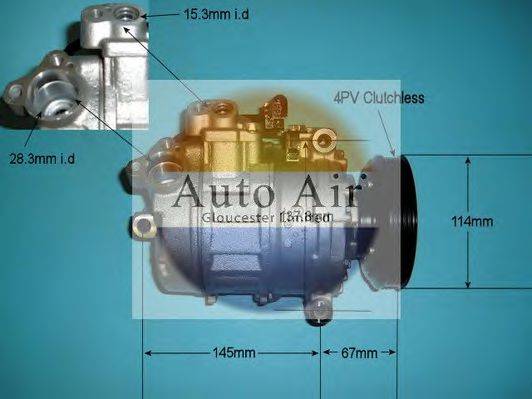 AUTO AIR GLOUCESTER 149697P Компресор, кондиціонер