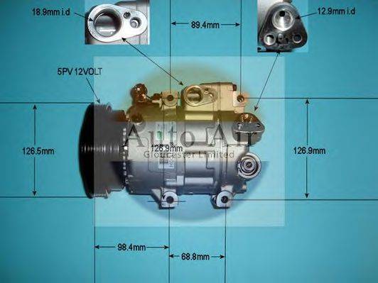 AUTO AIR GLOUCESTER 141459 Компресор, кондиціонер