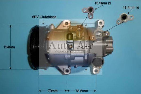 AUTO AIR GLOUCESTER 145343P Компресор, кондиціонер