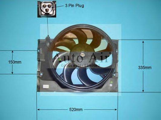 AUTO AIR GLOUCESTER 051179 Електродвигун, вентилятор радіатора