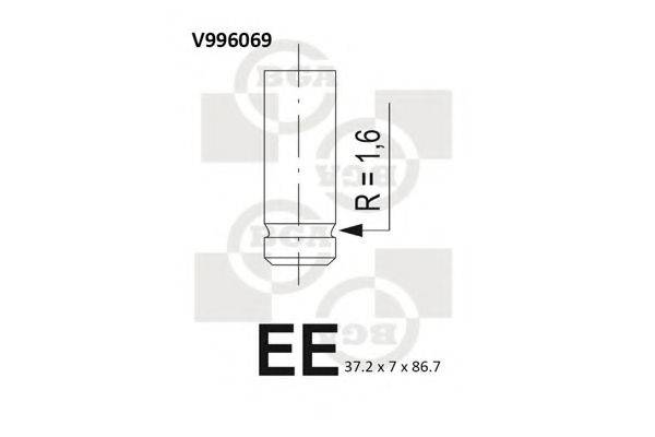 BGA V996069 Впускний клапан