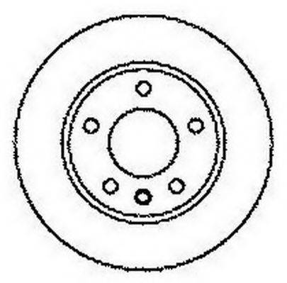 JURID 561609JC гальмівний диск