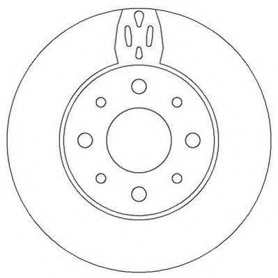 JURID 562296JC гальмівний диск