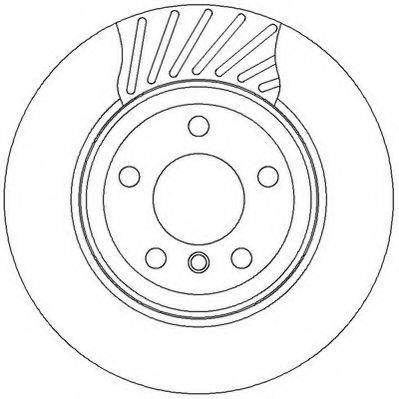 JURID 562327JC гальмівний диск