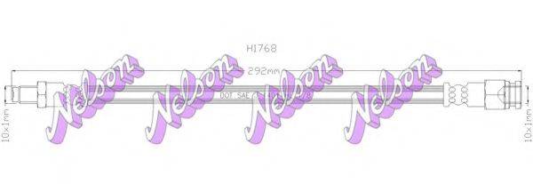 BROVEX-NELSON H1768 Гальмівний шланг