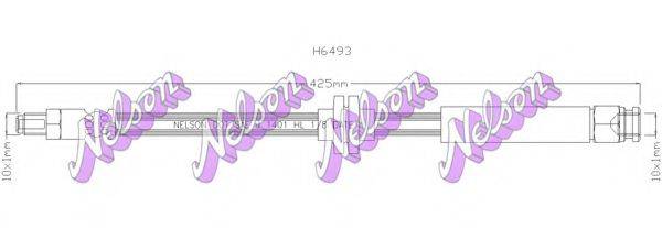 BROVEX-NELSON H6493 Гальмівний шланг