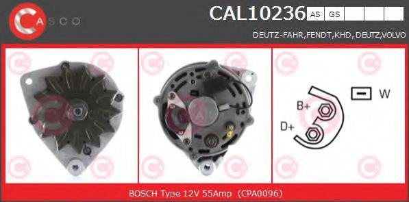 CASCO CAL10236AS Генератор