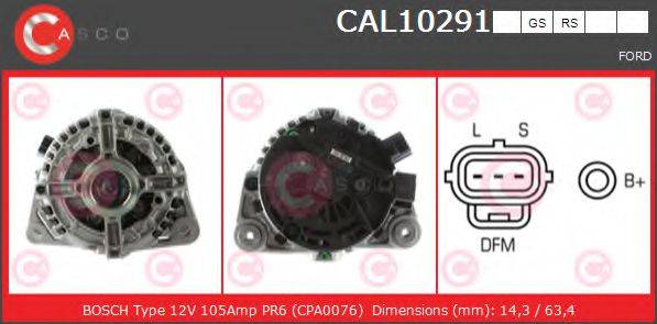 CASCO CAL10291RS Генератор