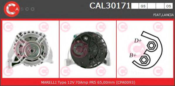 CASCO CAL30171GS Генератор