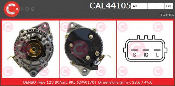 CASCO CAL44105AS Генератор