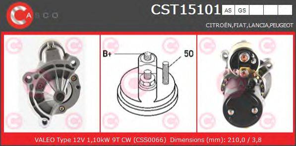 CASCO CST15101AS Стартер