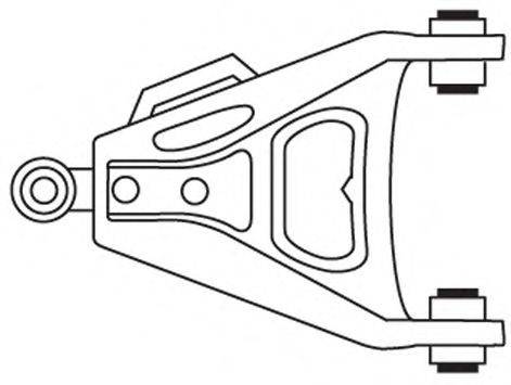FRAP 1539 Важіль незалежної підвіски колеса, підвіска колеса