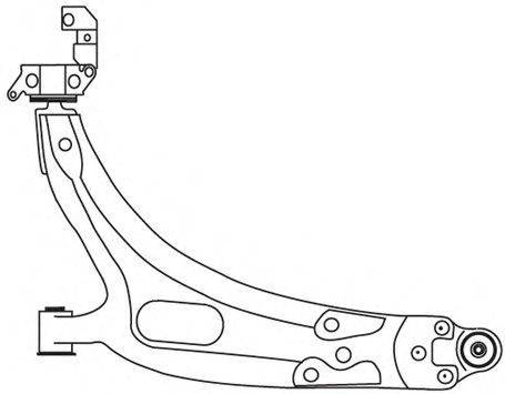 FRAP 2364 Важіль незалежної підвіски колеса, підвіска колеса