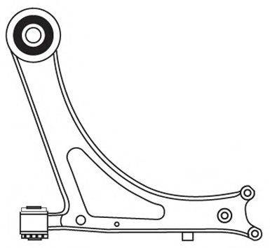 FRAP 3338 Важіль незалежної підвіски колеса, підвіска колеса