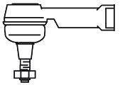 FRAP 3807 Наконечник поперечної кермової тяги