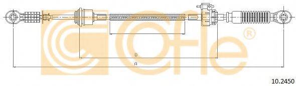 COFLE 102450 Трос, ступінчаста коробка передач