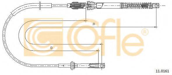 COFLE 110161 Тросик газу