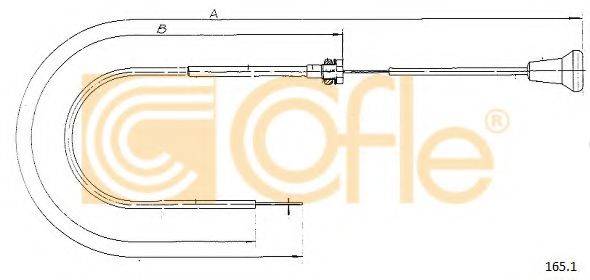 COFLE 1651 Тросик стартера