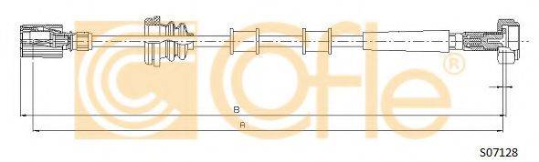 COFLE S07128 Трос спідометра
