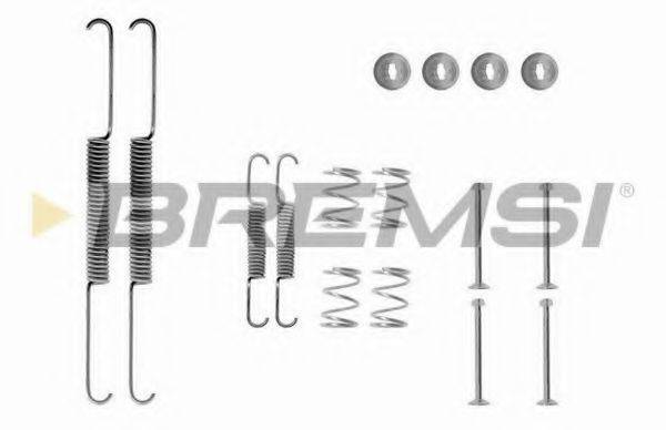 BREMSI SK0507 Комплектуючі, гальмівна колодка