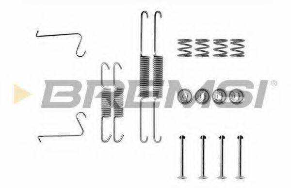 BREMSI SK0603 Комплектуючі, гальмівна колодка