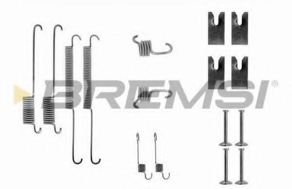 BREMSI SK0732 Комплектуючі, гальмівна колодка