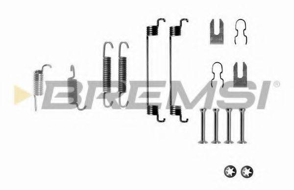 BREMSI SK0783 Комплектуючі, гальмівна колодка