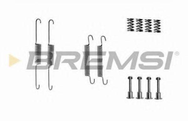 BREMSI SK0826 Комплектуючі, гальмівна колодка