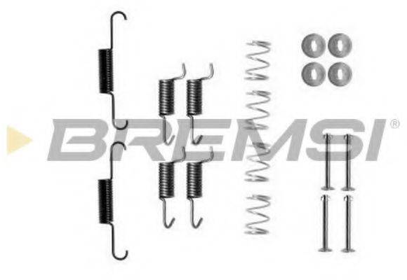 BREMSI SK0871 Комплектуючі, гальмівна колодка