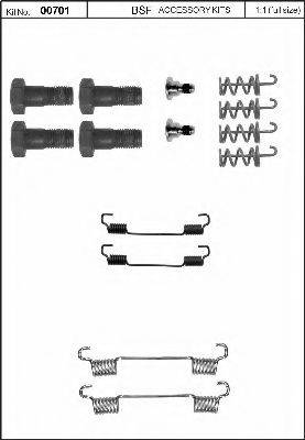 BSF 00701 Комплектуючі, стоянкова гальмівна система