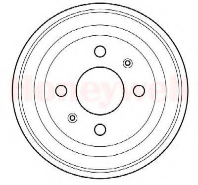 BENDIX 329002B Гальмівний барабан