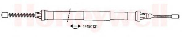 BENDIX 432833B Трос, стоянкова гальмівна система