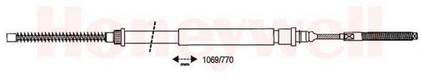 BENDIX 432882B Трос, стоянкова гальмівна система