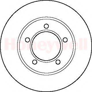 BENDIX 561234B гальмівний диск