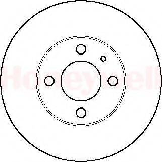 BENDIX 561358B гальмівний диск