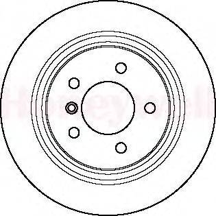 BENDIX 562095B гальмівний диск