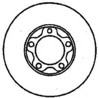 BENDIX 561296B гальмівний диск