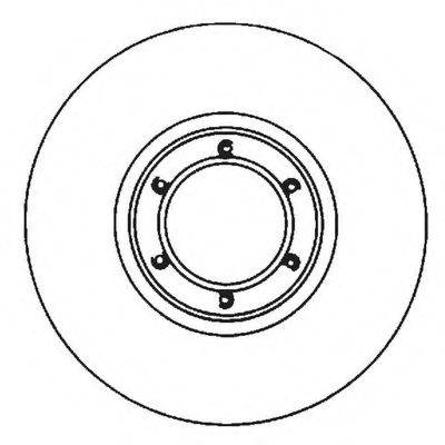 BENDIX 561643B гальмівний диск