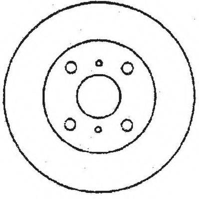 BENDIX 561672B гальмівний диск