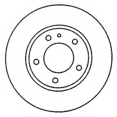 BENDIX 562051B гальмівний диск