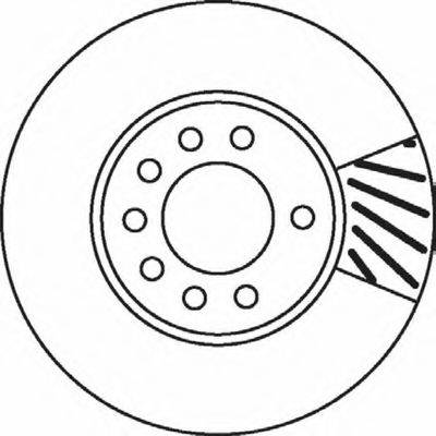 BENDIX 562070B гальмівний диск