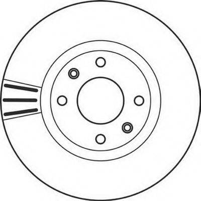 BENDIX 562129B гальмівний диск