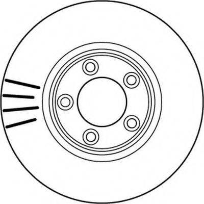 BENDIX 562145B гальмівний диск