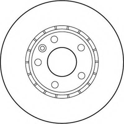 BENDIX 562241B гальмівний диск