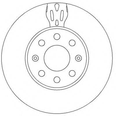 BENDIX 562304B гальмівний диск