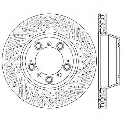 BENDIX 562587BC гальмівний диск